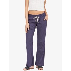 NWT Roxy Oceanside Linen Flare Pants